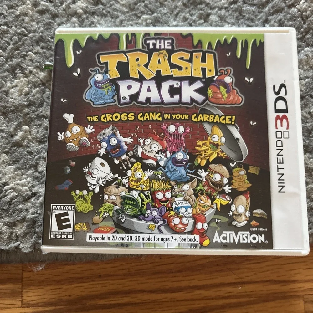 Trash Pack - Nintendo 3DS Game 2011